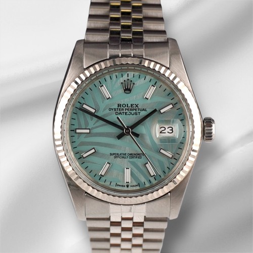 Rolex 36mm datejust steel - rolex,