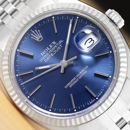 Rolex mens datejust - 16234, 18k