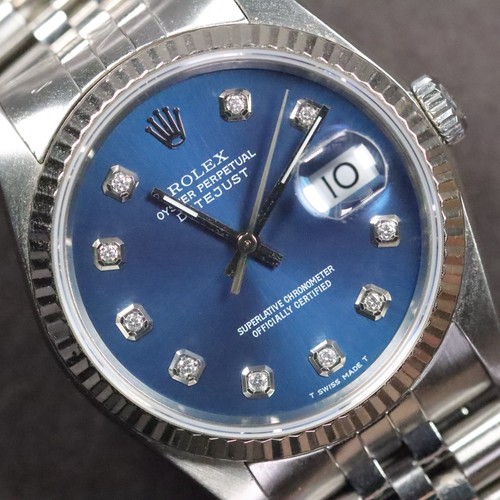 Rolex 16234 custom - blue, dial