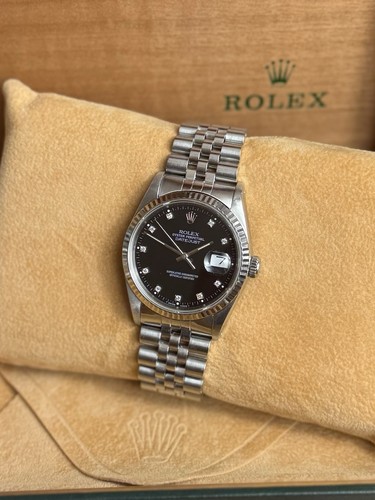 Gents steel white gold - gold, rolex