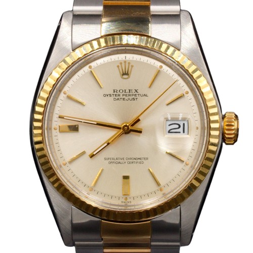 Rolex datejust mens 2tone - datejust,