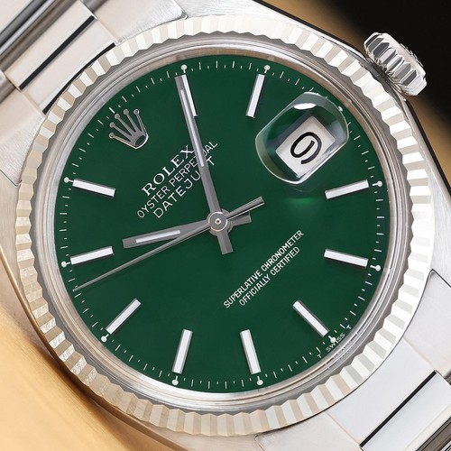 Rolex mens datejust - 1601, 18k