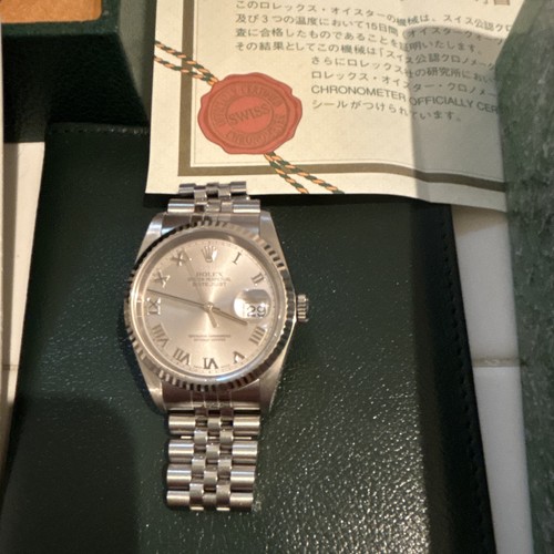 Rolex datejust silver - rolex, dial