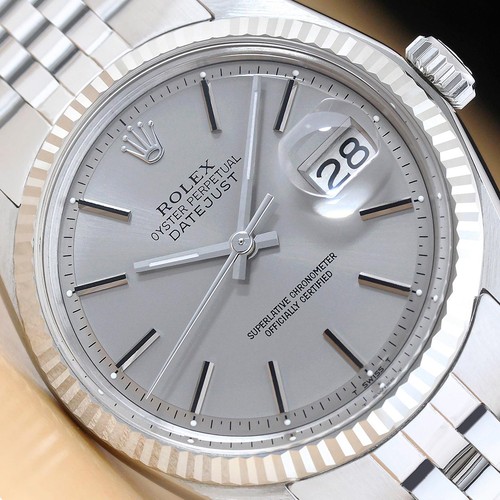 Rolex datejust 1601 - 18k, gold