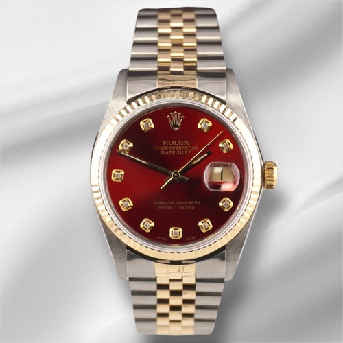 Rolex datejust 36mm yellow - 36mm,