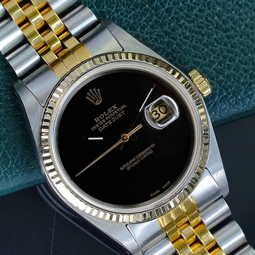 Rolex mens datejust two tone - mens,