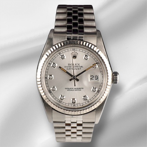 Rolex 36mm datejust - rolex, steel