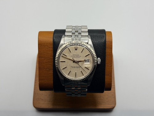 Cream linen dial - cream, rolex