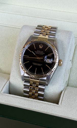 1984 rolex datejust 18k two - 1984,